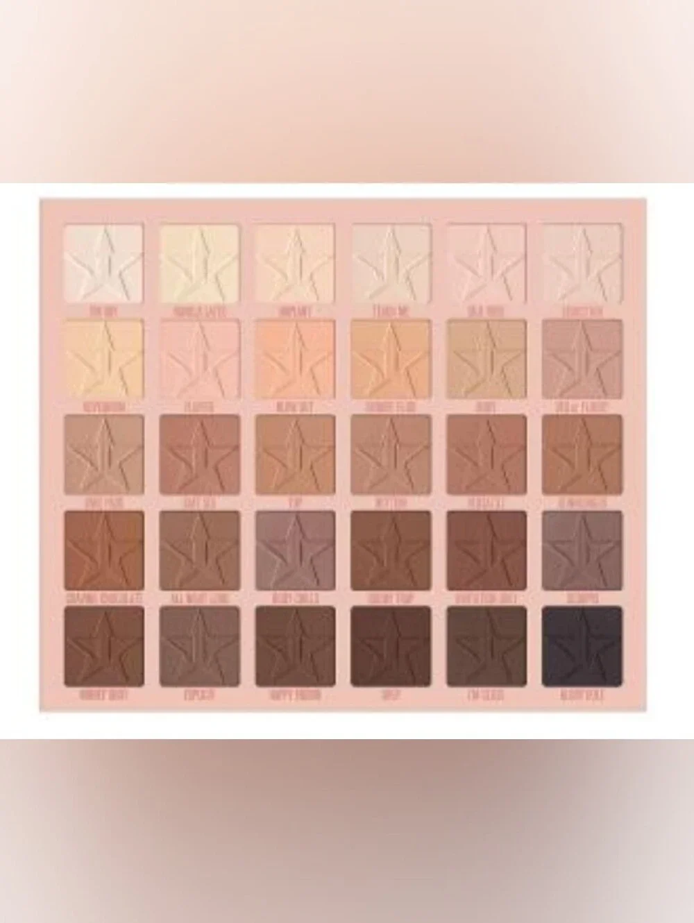 Jeffree Star orgy palette
